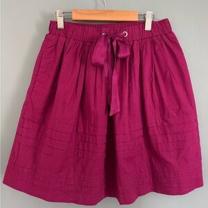 Odille Magenta Skirt from Anthropologie